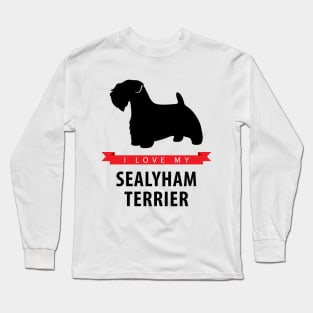 I Love My Sealyham Terrier Long Sleeve T-Shirt